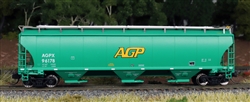 Intermountain 67210 N Trinity 5161 Cubic Foot Covered Hopper AGP AGPX Green Yellow