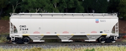 Intermountain 67235 N Trinity 5161 Cubic Foot Covered Hopper Union Pacific CMO Gray Building America Logo