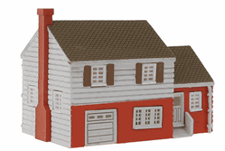 Imex 6344 N Perma-Scene Split-Level House