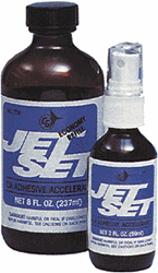 CGM Enterprises 777 Jet Set Accelerator Adhesive 2oz Pump Sprayer