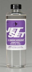 CGM Enterprises 778 Jet Set Accelerator Adhesive 8oz Refill