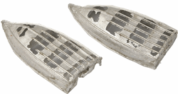 JL Innovative 449 HO Rotted Boats Cast Metal Unpainted Pkg 2