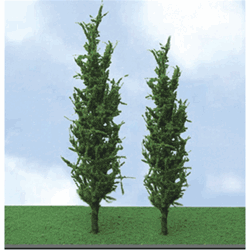 JTT 92218 N Poplar Trees Pro Elite 2-3/4 3-1/2" Pkg 4 
