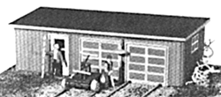 JV Models 1005 N Section Tool House Kit