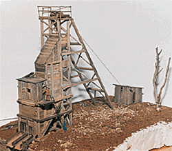 JV Models 4019 O Burnt River Mine Co. Wood Kit