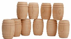 JV Models 8703 G Wooden Barrels