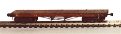 JV Models 9205 HO 40' Truss Rod Wood Flatcar Kit w/ Trucks Less Couplers