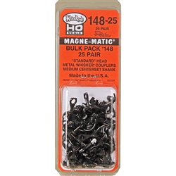 Kadee 158-25 HO #158 Bulk 25 Pairs of #58 Scale Coupler