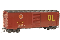 Kadee 4132 HO Pullman-Standard PS-1 40' Boxcar with 6' Door Chicago Great Western 5464