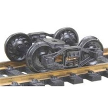 Kadee 554 HO Bettendorf T-Section Sprung Self-Centering Metal Trucks Code 110 33" Ribbed-Back RP-25 Wheels 1 Pair