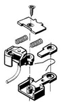 Kadee 786 G Coupler Conversion Aristo Craft RS-3 4' Radius 2.5' w/some Cars Coupled Non-Delayed