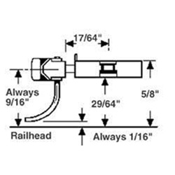 Kadee 803 On3 On3 Coupler w/Draft Gear Box 2 Pairs