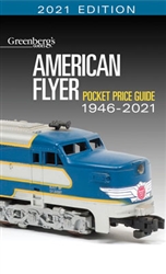 Kalmbach 108621 American Flyer Pocket Price Guide 1946-2021 Softcover