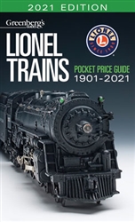 Kalmbach 108721 Lionel Trains Pocket Price Guide 1901-2021 Softcover