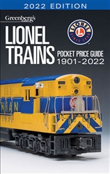Kalmbach 108722 Lionel Trains Pocket Price Guide 2022