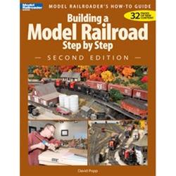 Kalmbach 12467 Book Building a Model Railroad Step by Step Second Edition