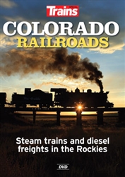 Kalmbach 15115 Colorado Railroads DVD Steam trains & diesel freights in the Rockies