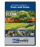 Kalmbach 15352 Let's Make a Scene Model Railroader Video Plus DVD Volume 4 Trees and Grass