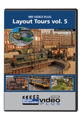 Kalmbach 15367 Layout Tours DVD MR Video Plus Volume 5 1 Hour