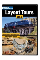 Kalmbach 15378 Layout Tours Volume 6 DVD 38 Minutes