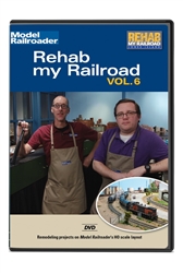 Kalmbach 15380 Rehab My Railroad Volume 6 DVD 147 Minutes