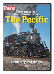 Kalmbach 16120 Great American Steam Locomotives: The Pacific DVD 60 Minutes