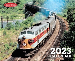 Kalmbach 68206 2023 Calendar Classic Trains Magazine