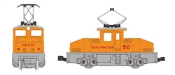 Kato 10504US N Pocket Lane Steepe Cab Electric Locomotive