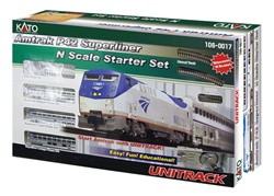 Kato 106-0017 N Amtrak Superliner Starter Set Amtrak Phase Ivb