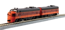 Kato 106-0431 N EMD FP7A-F7B Set DC Milwaukee Road 90A 90B