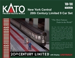 Kato 106-100 N 20th Century Limited 9-Car Base Set New York Central