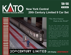 Kato 106-100 N 20th Century Limited 9-Car Base Set New York Central