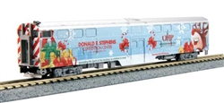 Kato 106-2016A N Operation North Pole 2-Car Add-On Set w/Bookcase Case DC Metra Special Christmas Scheme