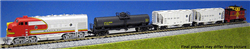 Kato 106-6271-DCC N Diesel Freight Train-Only Set DCC Santa Fe