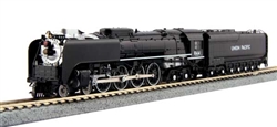 Kato 126-0401-DCC N Class FEF-3 4-8-4 DCC Union Pacific #844 black graphite