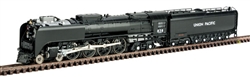 Kato 126-0402 N Class FEF-3 4-8-4 DC Union Pacific #838 Freight Version Flat Graphite