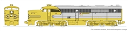 Kato 176-053L-DCC N Alco PA1 DCC Santa Fe 53L Goldbonnet Promotional Scheme Gold