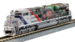 Kato 176-1943-DCC N EMD SD70ACe w/ Nose Headlight DCC Union Pacific #1943 Spirit of the Union Pacific