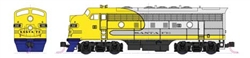 Kato N 1762140 EMD F7A Freight Pilot Standard DC Santa Fe