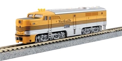 Kato 176-4108 N Alco PA1 DC Denver & Rio Grande Western #6013 Aspen Gold