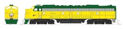 Kato 176-5365 N EMD E8A Dual Headlight Blanked Numberboards DC Chicago & North Western