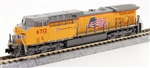 Kato 1767039DCC N GE AC4400CW Low Numberboards DCC Union Pacific #6712 No Flag