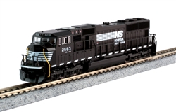 Kato 176-7605-DCC N EMD SD70M with Standard Flat Radiators DCC Norfolk Southern 2583