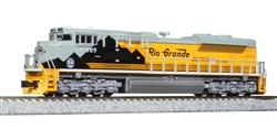 Kato 1768405 N EMD SD70ACe Standard DC Union Pacific #1989 Denver & Rio Grande Western Heritage Scheme