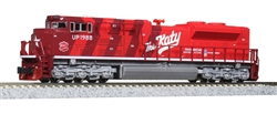 Kato 1768409DCC N EMD SD70ACe DCC Union Pacific #1988 Missouri-Kansas-Texas Heritage Scheme