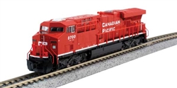 Kato 1768944DCC N GE ES44AC GEVO DCC Canadian Pacific #8701