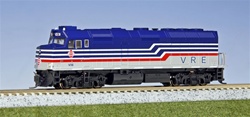 Kato 176-9001 N EMD F40PH Commuter Version DC Virginia Railway Express #V36 Large VRE