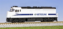 Kato 176-9005-LS N EMD F40PH Commuter Version LokSound & DCC Southern California Metrolink SCAX 800