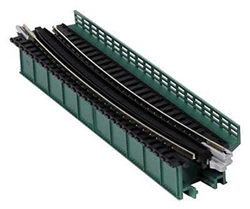 Kato 20-471 N Single-Track Curved Deck-Girder Bridge Code 80 Track Unitrack 19" Radius 15 Degrees 