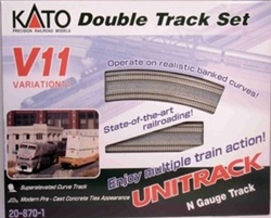 Kato 20-8701 N Unitrack V11 Set Double-Track Set